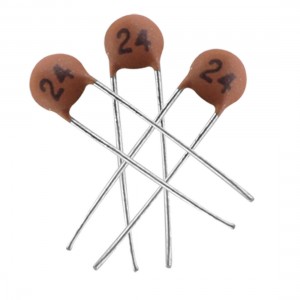 30 x 50V DIP Ceramic Disc Capacitors Low Voltage 24pF