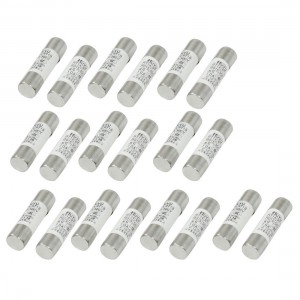 10mm x 38mm Quick Fast Blow Ceramic Fuse Link 10A 500V AC RT14 RT18 R015 20 Pcs