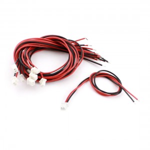 10Pcs 8" 2-Pin Male JST-XH 1S Balance Plug Connector Adapter Extension Wire