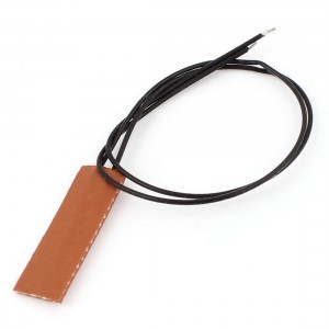 5V 4W Flexible Silicone Rubber Heater Heating Plate Pad 30mm x 10mm