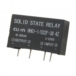 HHG1-1/032F-38 4Z in 3-32V DC Out 380V AC 4A PCB Solid State Relay Svxuf