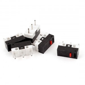 5pcs SPDT 1NO 1NC 3pin Momentary Micro Limit Switch for Laptop Computer Mouse
