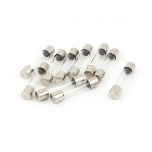 10pcs 250V 5A Quick Blow Fast Acting Glass Tubes Fuses 6mm x 30mm