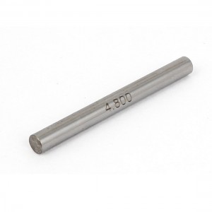 4.8mm x 50mm Silver Tone Tungsten Steel Round Turning Lathe Bars CNC Lather Rod