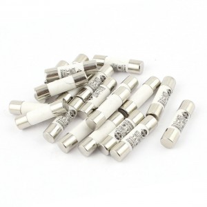 20 Pcs RO15 RT18 RT14 Ceramic Cylindrical Tube Fuse 3A 380V 10x38mm
