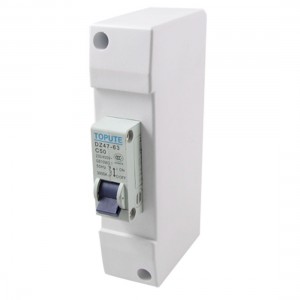DZ47-63 C50 1P 50A Plastic Housing Miniature Circuit Breaker