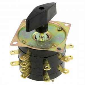 380V 25A 18 Terminals Rotary Changeover Switch for Electric Welding Machine