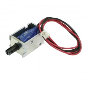 DC 24V 0.48A Open Frame Pull Type Linear Electronic Solenoid