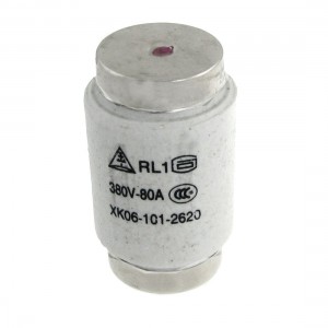 AC 380V 80A Amps 62 x 32.5mm Screw Base Type Fuse Link RL1-100