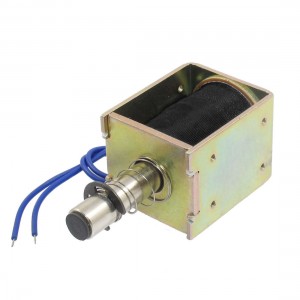 DC 24V 1.26A Push Type 4mm Stroke 2500GF Force Solenoid Electromagnet