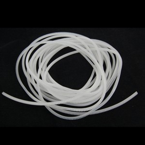10M Length 2mm Width White Flexible Insulation Protection PE Moveable Bushing