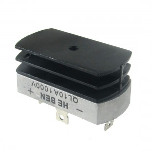 10A 1000V Volt Metal Case Bridge Rectifier with Heatsink QL10A
