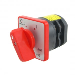 AC 380V 20A 4KW 0-1 Position Rotary Cam Changeover Switch New