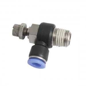 Male Thread to 6mm Push in to connect Speed Controller