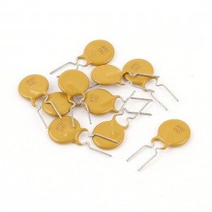 10 Pcs 60V 0 9A Radial Resettable Fuse Through Hole PPTC PolySwitch