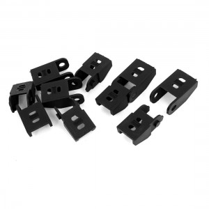5 Pairs Plastic Wire Carrier End Connector for 10mm x 15mm Cable Drag Chain